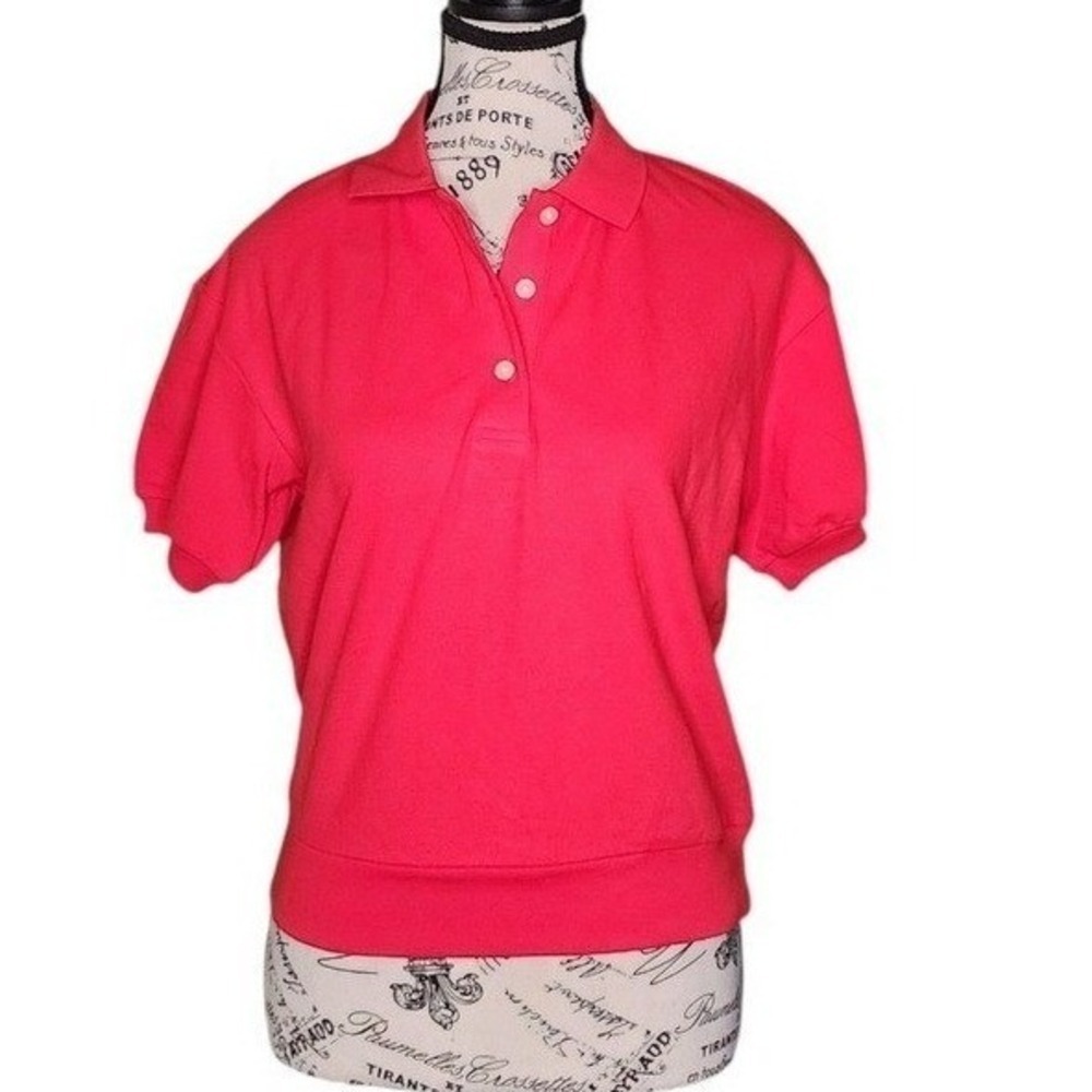 Everlane Organic Cotton Big Polo Big Red Oversized Size XS NWT